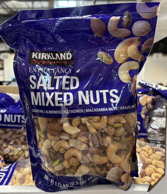Kirkland Signature 有塩 ミックスナッツ 1.13-kg