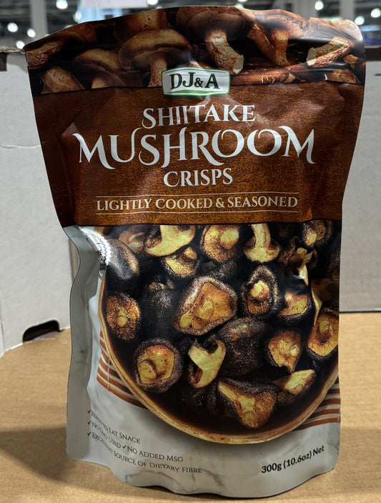 DJ&A "SHIITAKE" Mushroom Crisps 300g
