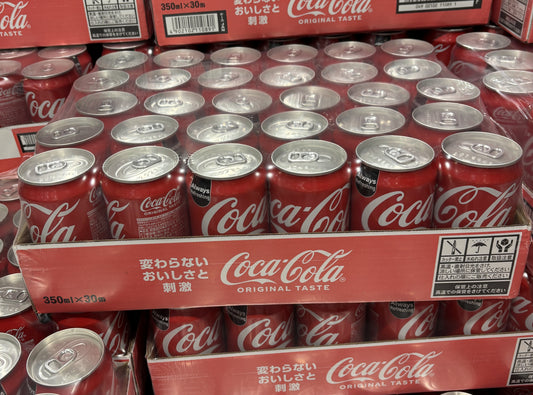 コカ・コーラ (aluminum cans) 359ml x 30-ct