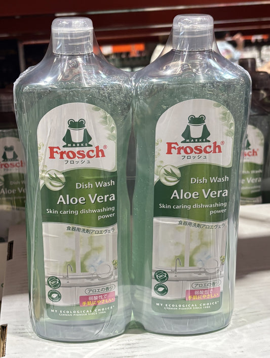 Frosch Aloe Vera Lotion Dish Soap (2 x 1000ml)