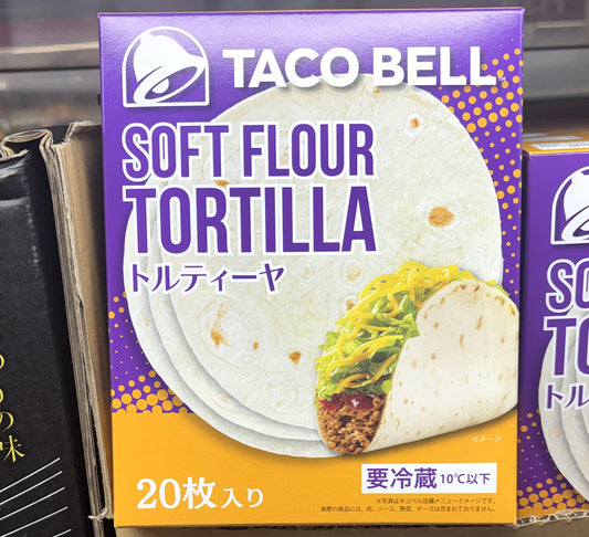 TACOBELL Soft Flour Tortillas 20-ct