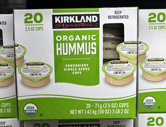 Kirkland Signature オーガニック フムス 71-g x 20-ct