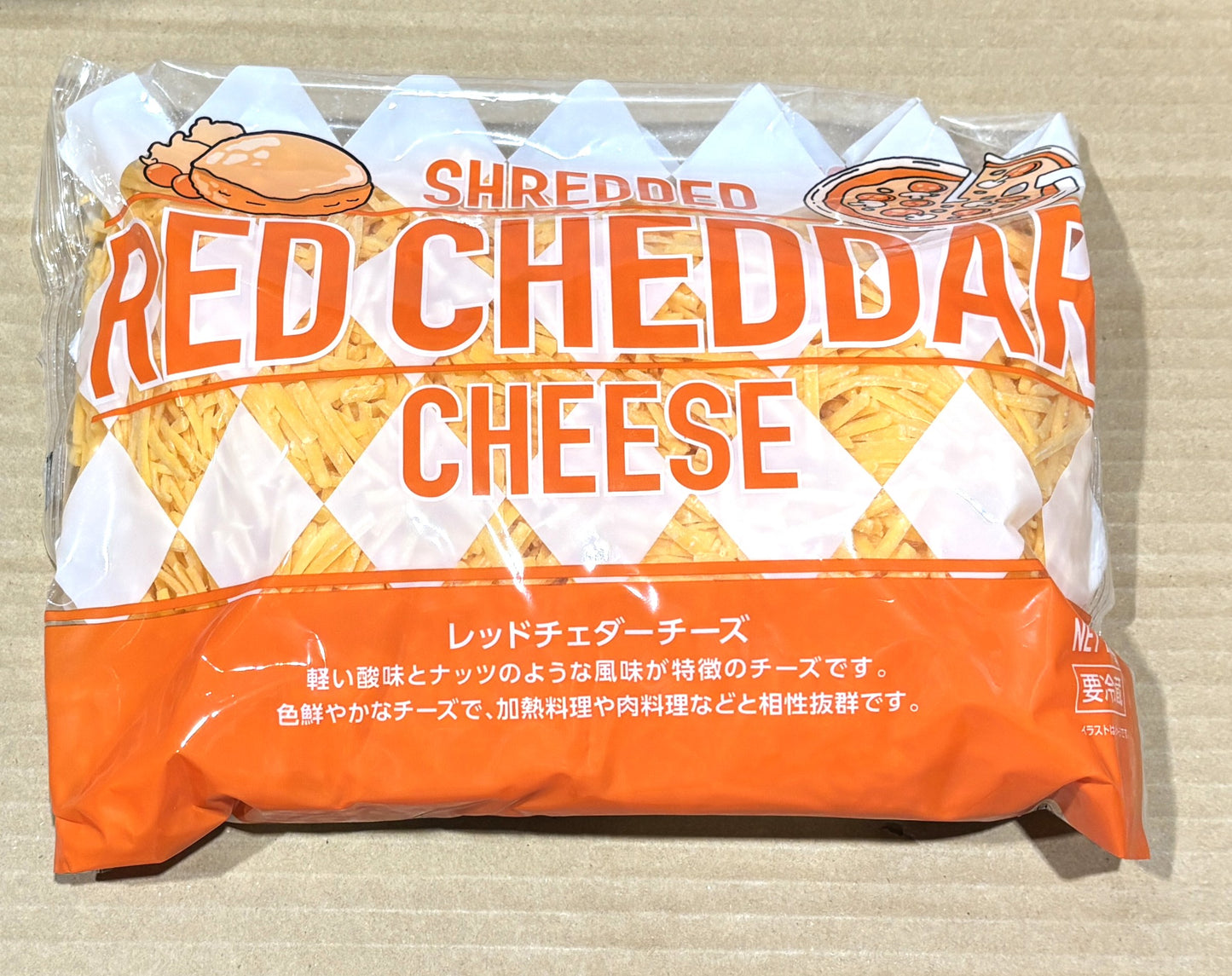 NCL ムラカワ レッドチェダー シュレッドチーズ 1000-g　