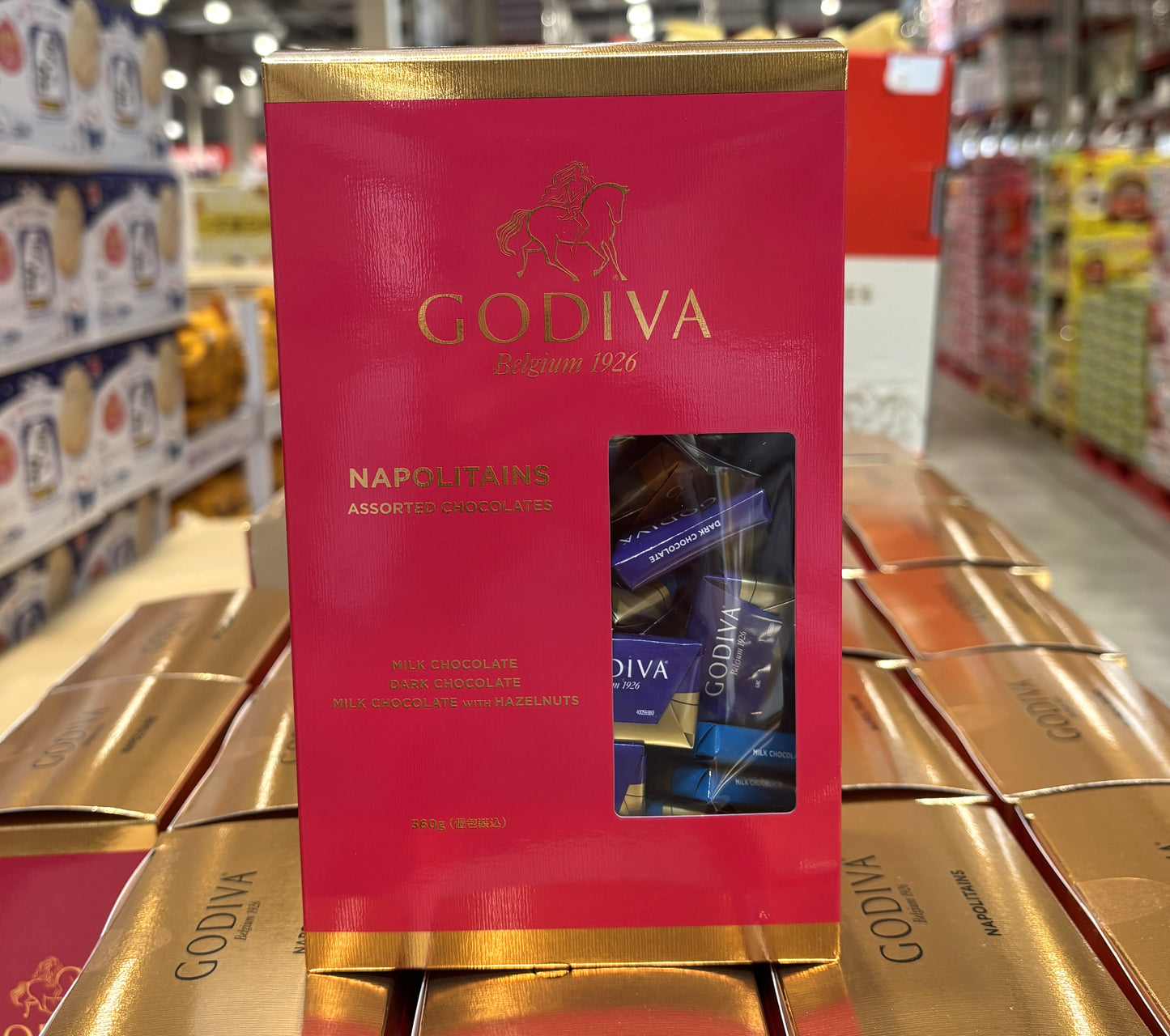 GODIVA ナポリタン チョコレート 345-g