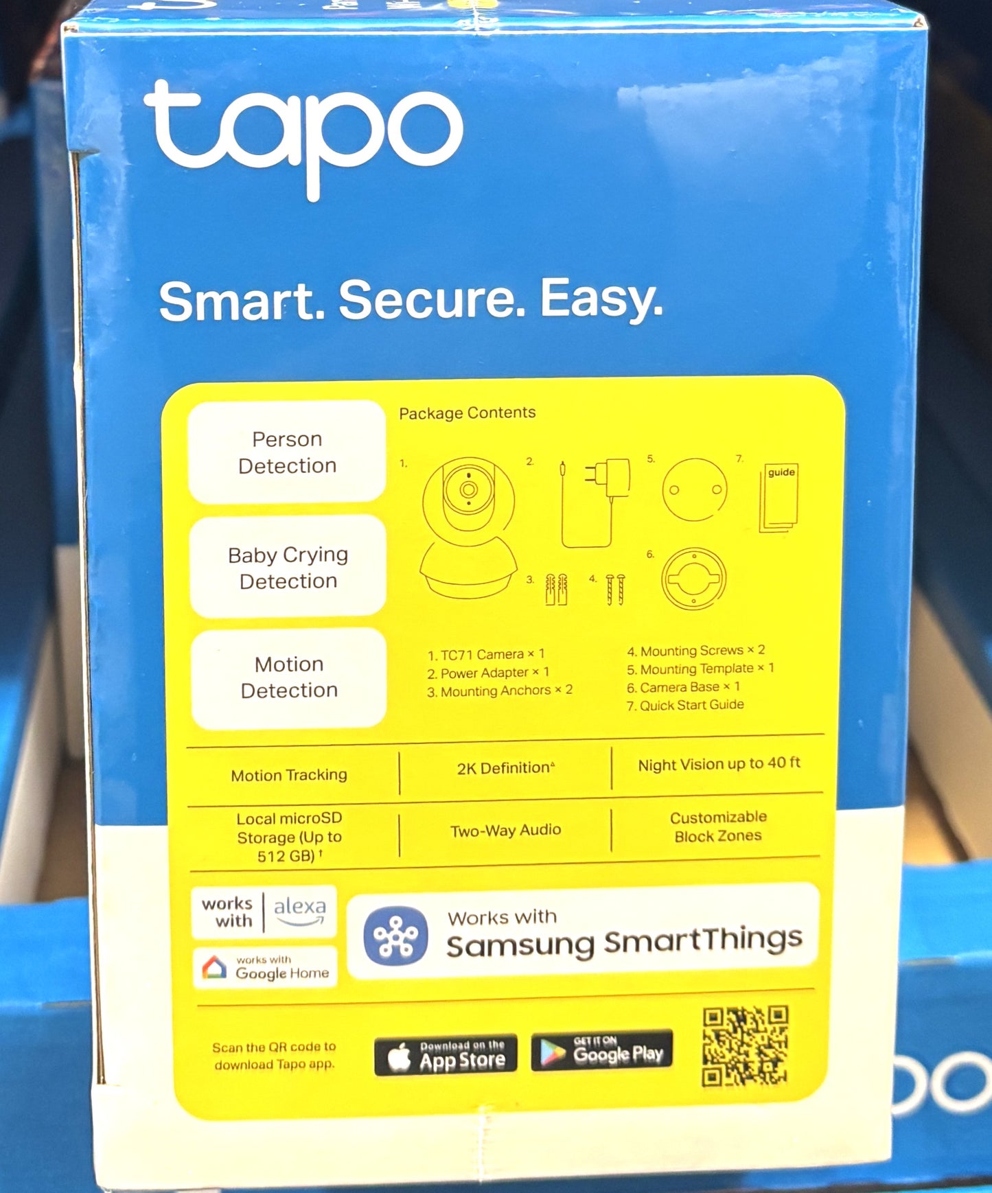 TP-Link TAPO TC71 2K(3MP) Wi-Fi 見守りカメラ屋内用