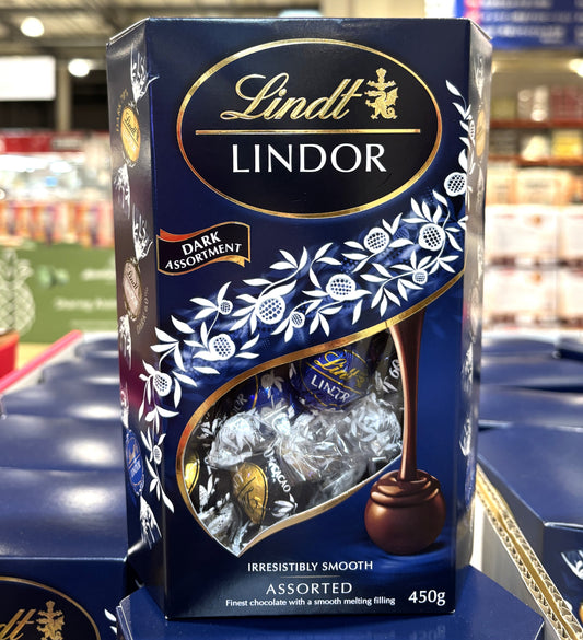 Lindt Lindor Truffles Dark Assorted (450g) 